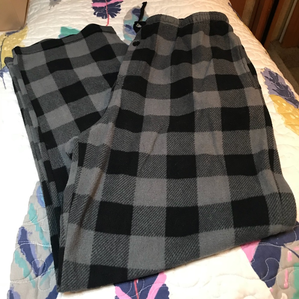 XL men’s fleece pj pant